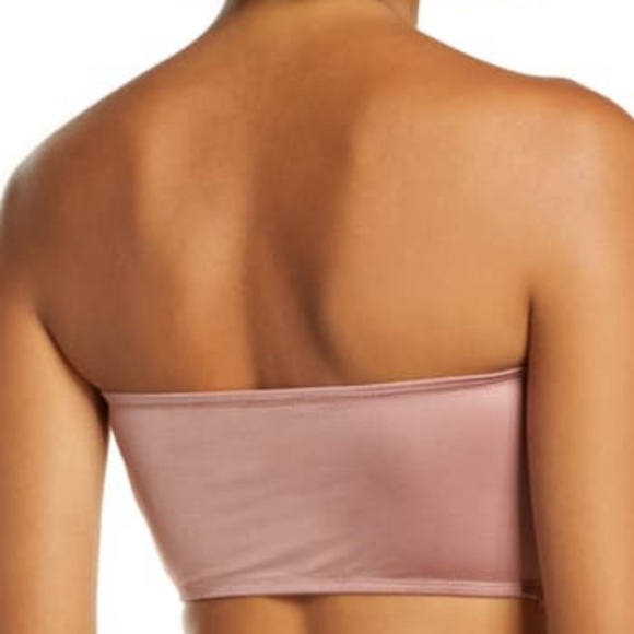 NWT $38 Free People Camilla Bandeau Bralette Small or Medium Vintage Rose Lace - Picture 2 of 13
